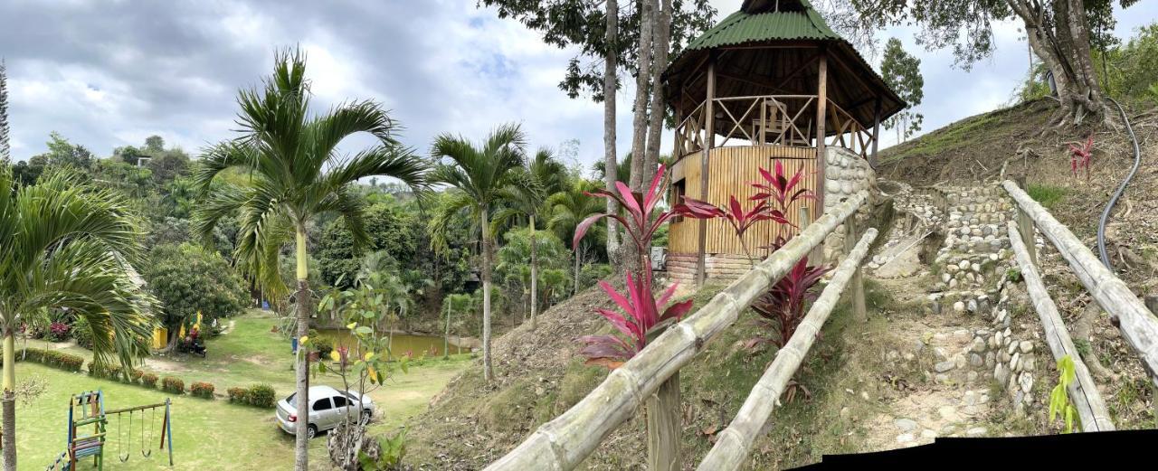 Ecohostal Palmares Del Rio Guachaca ภายนอก รูปภาพ