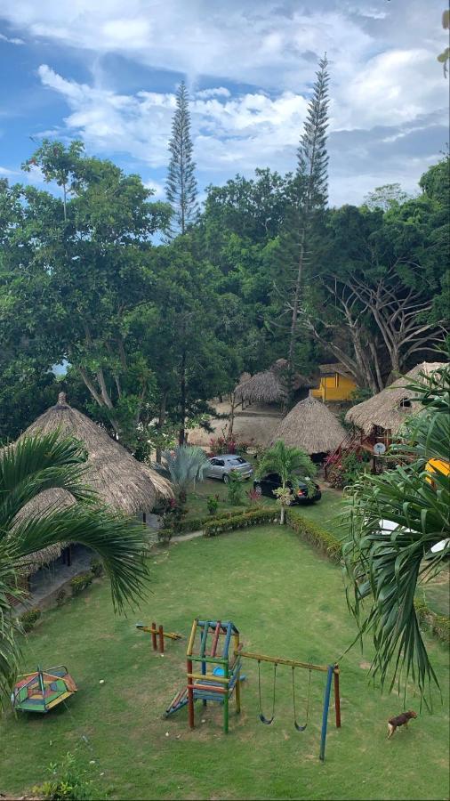 Ecohostal Palmares Del Rio Guachaca ภายนอก รูปภาพ