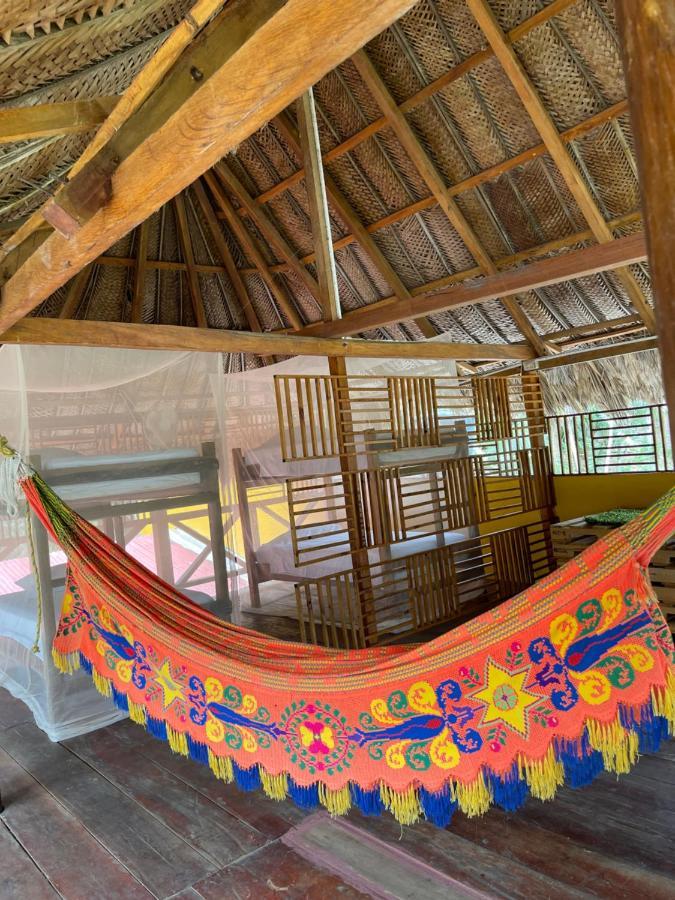 Ecohostal Palmares Del Rio Guachaca ภายนอก รูปภาพ